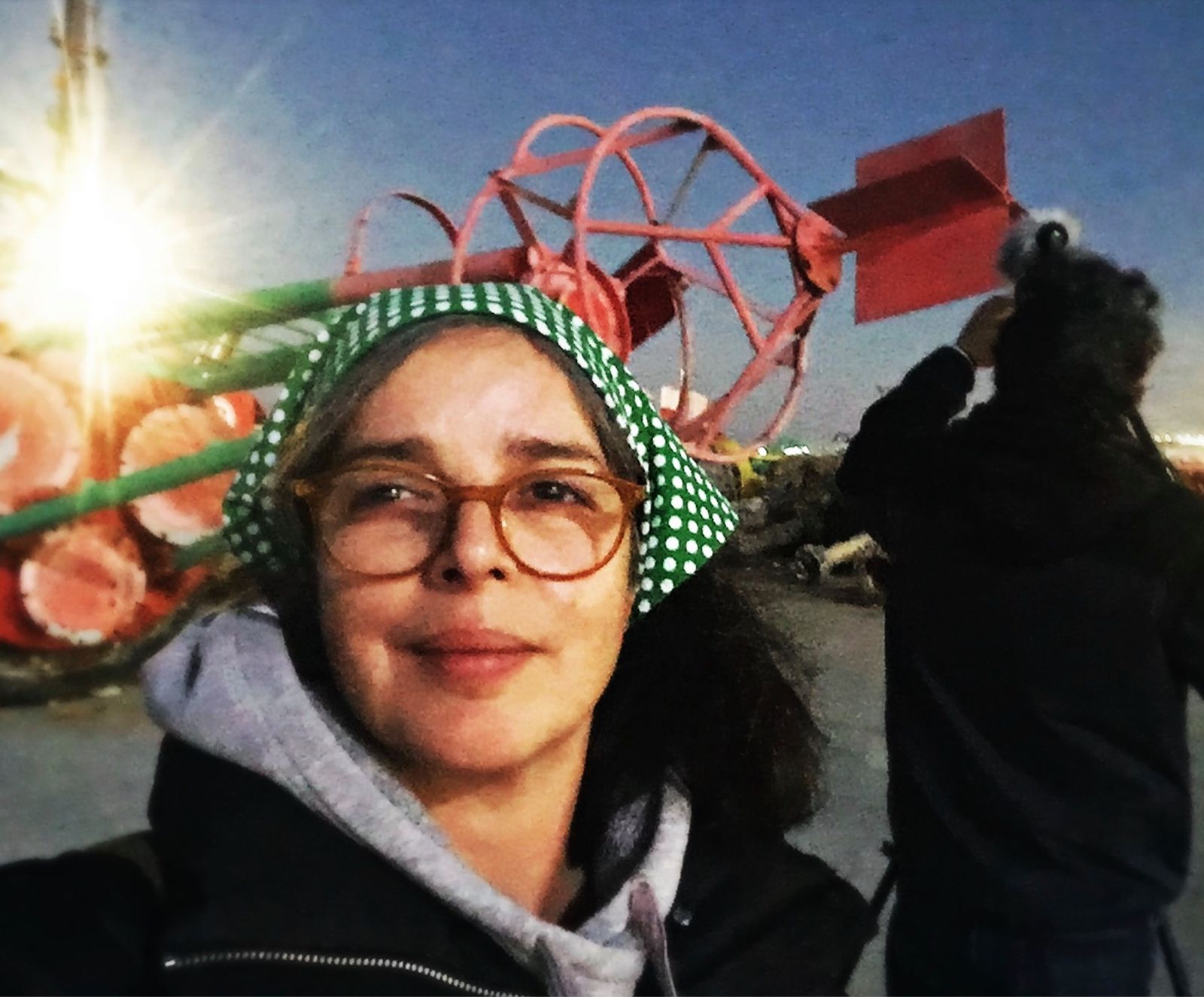 Mercedes Moncada docente del curso Introducción al Documental de Creación de OFF ESCAC y AAMMA